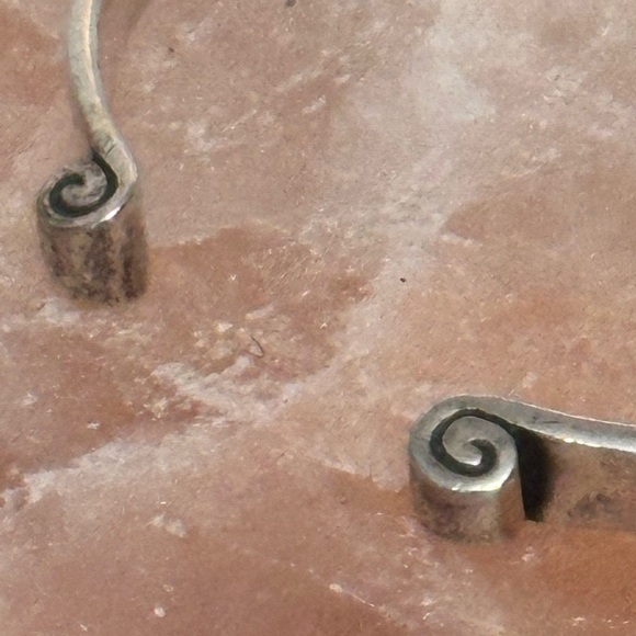 James Avery Retired Bracelet Greek Scroll Cuff 925 Sterling 6.75 26.8g 0684 R - Picture 14 of 14